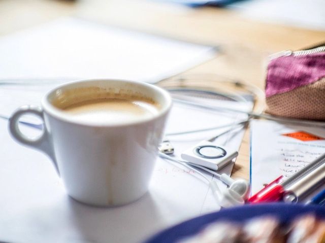 Illustrative photo of a cup of hot coffee