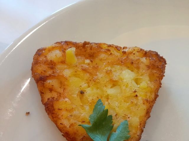 Illustrative photo of a crispy hash brown