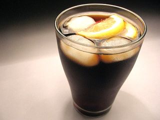 Photo: Glass cola