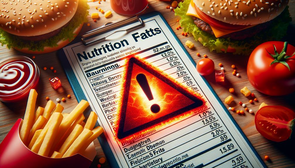 fast food health concerns