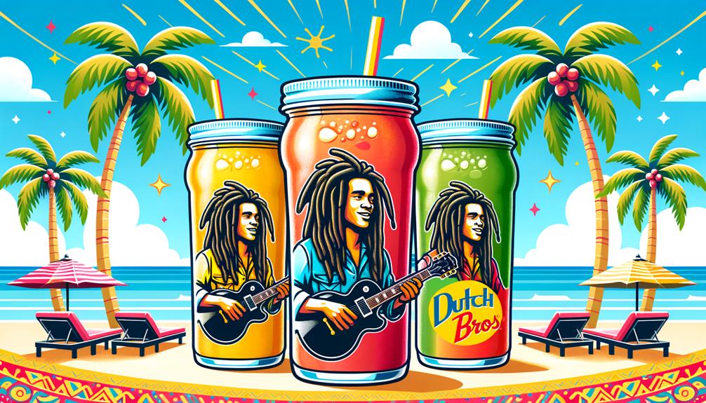 marley inspired drinks and snacks